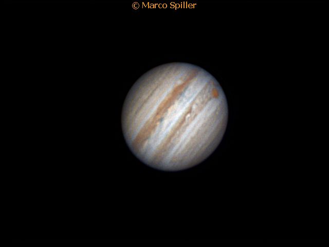 Giove - la svolta della grande macchia rossa